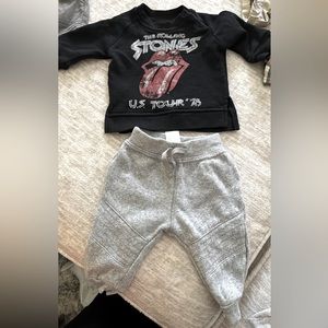 Rolling Stones sweatshirt & joggers